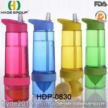 Hot Sale BPA Free Tritan Lemon Fruit Infusion Bottle (HDP-0830)